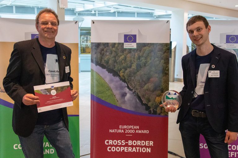 Deutsche Höhlenforscher gewinnen höchsten europäischen Naturschutzpreis
